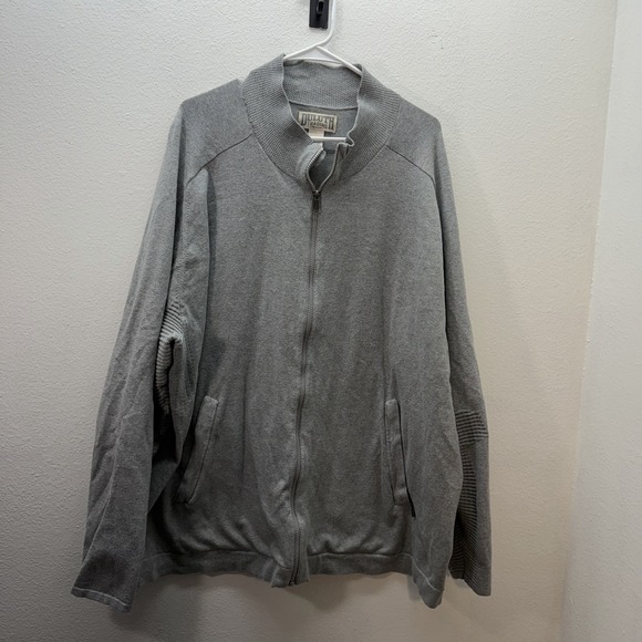 Duluth Trading Co JetSweater All Day Comfort Full Zip Mock Neck Knit Jacket 3XL - Picture 2 of 4